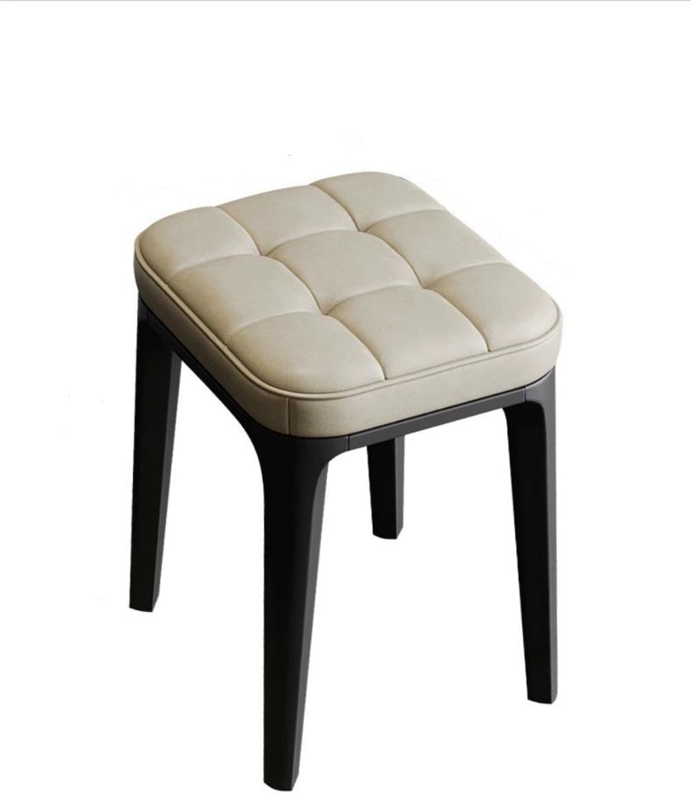 SKY-TOUCH Household Dressing Stools,Barstools,Makeup Stools,Plastic Stools,Dressing Table Makeup Stools for kitchen,(36 * 36 * 40cm) Grey