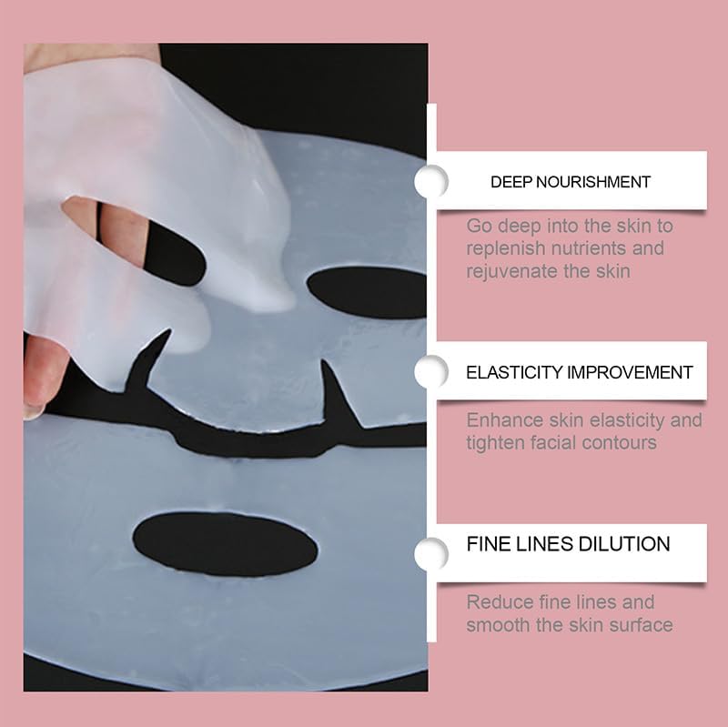 SKY-TOUCH Bio-collagen Deep Moisturizing Mask, Biodance Collagen Mask, Collagen Mask, Imported Moisturizing Night Mask, Bio-collagen Deep Mask Strengthens Skin Barrier 34gx4ea