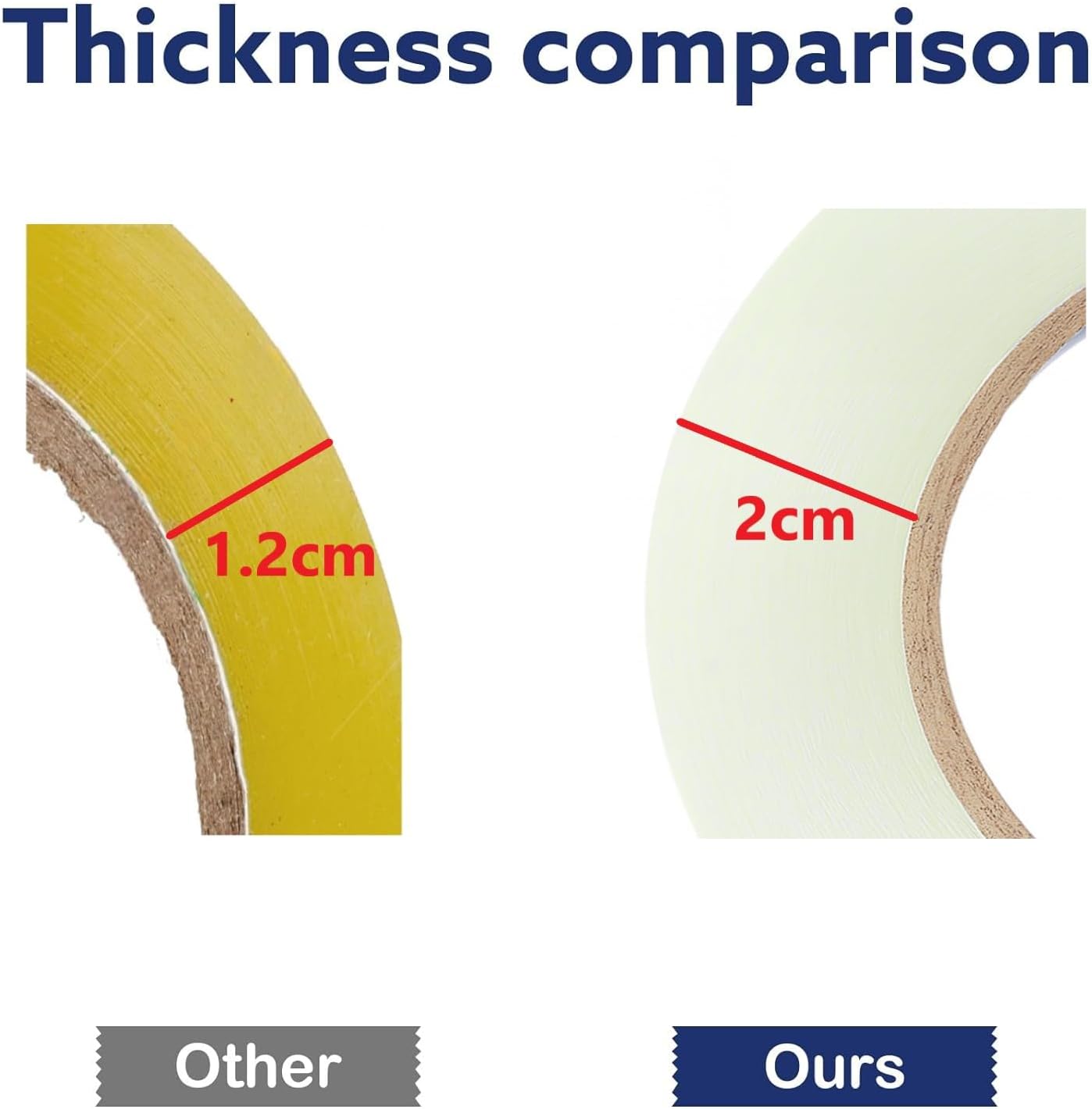 SKY-TOUCH Extra Long Clear Packing Tape, Heavy Duty Packaging Tape – 2 Inch x 160 Yards, 2cm Thick, Strong Transparent Adhesive Shipping Tape for Moving, Packing, Sealing & Storage Boxes(2 Roll)