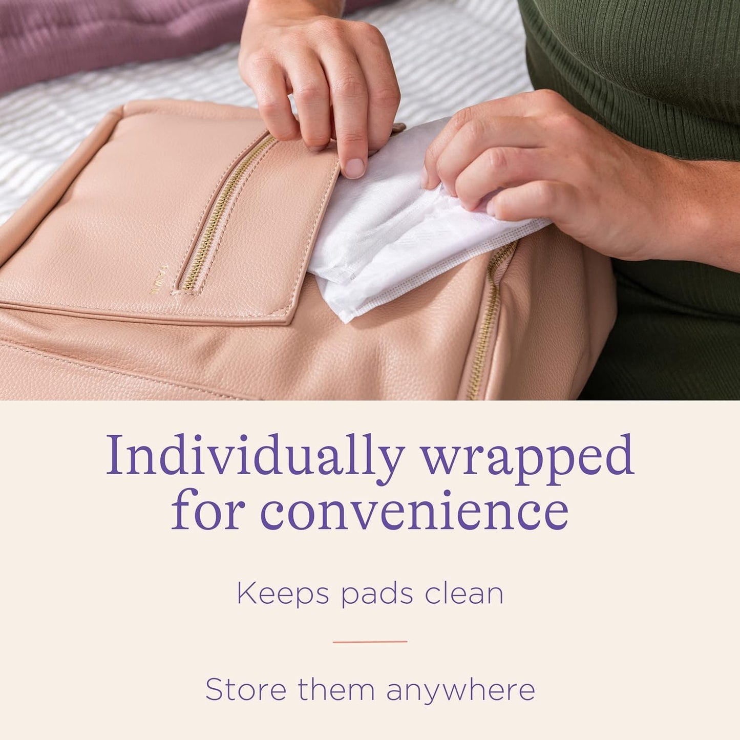 SKY-TOUCH 30 sheet Disposable Breast Pads,Soft Nursing Pads Breast Pads,Wrapped Absorbent Breast Pads for Breastfeeding, Ultra-Absorbent and Portable Breast Pads,Leak-Proof Portable Nipple Pads