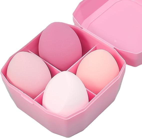 SKY- TOUCH 20pcs Make up Sponge Set,Emulsion Free Foundation Make-up Applicator,Suitable for Powders, Creams, And Liquids Soft Makeup Egg