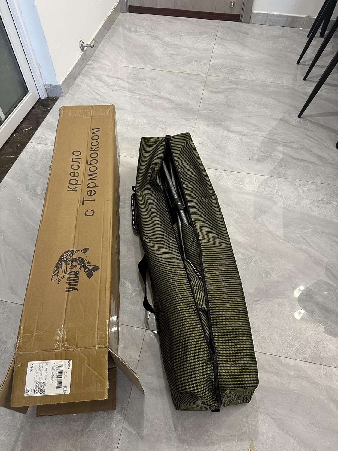 SKY-TOUCH Portable Foldable Camping Chair with Armrests, Storage Pockets & Cup Holders – Sturdy & Comfortable Outdoor Chair,with Carry Bag,Maximum capacity:-150 kg(95x60x109cm),Green