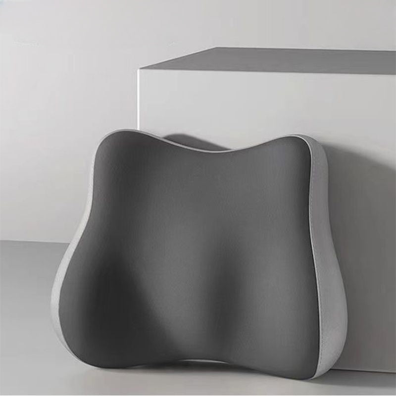 SKY-TOUCH memory foam seat cushion and back cushion, relieves coccyx, sciatica, back pain, ergonomic seat cushion, suitable for office chairs, cars, office workers, pregnant women (gray)
