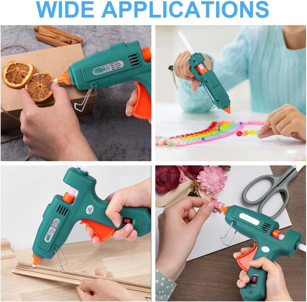 SKY-TOUCH 16PCS Hot Melt Adhesive, multi-purpose glue sticks, household hot melt glue gun, crafting accessory, 20CM * 0.74CM