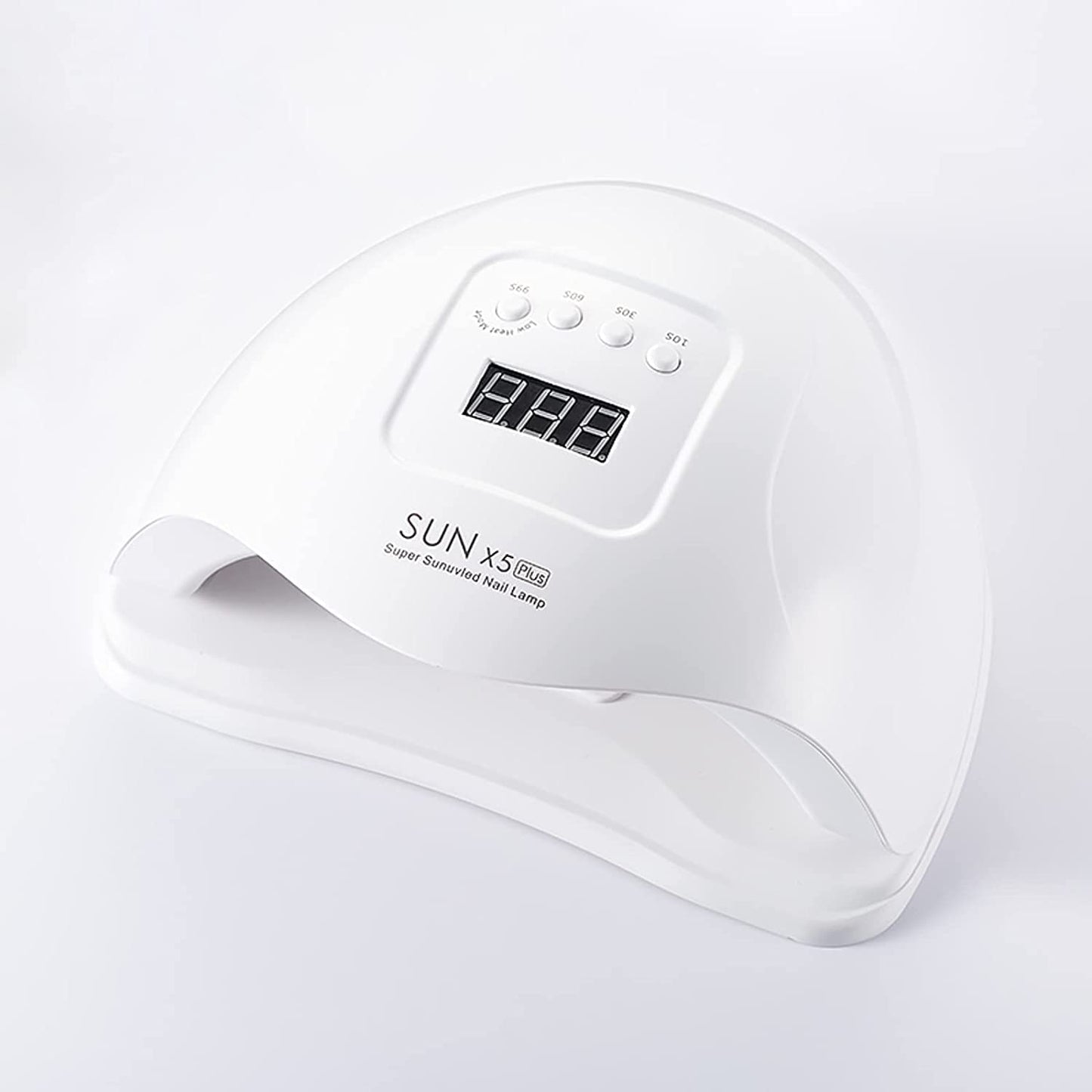 SKY-TOUCH Professional Gel Polish Led Nail Drying Lamp، Nail Dryer Sun X5 Plus 54W Uv Led Nail Lamp لصالون تجميل الأظافر الاحترافي، الأظافر، البولندية، المعالجة، المانيكير، الباديكير، أدوات فنون الأظافر، أبيض