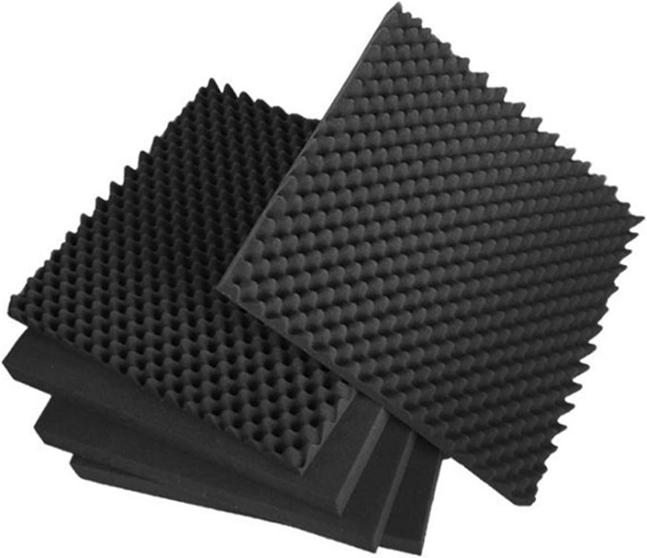 SKY-TOUCH Sound Absorbing Foam Panels, Sound Proof Studio Wedges for Ceiling and Wall, Acoustic Foam Panels for Home and Office