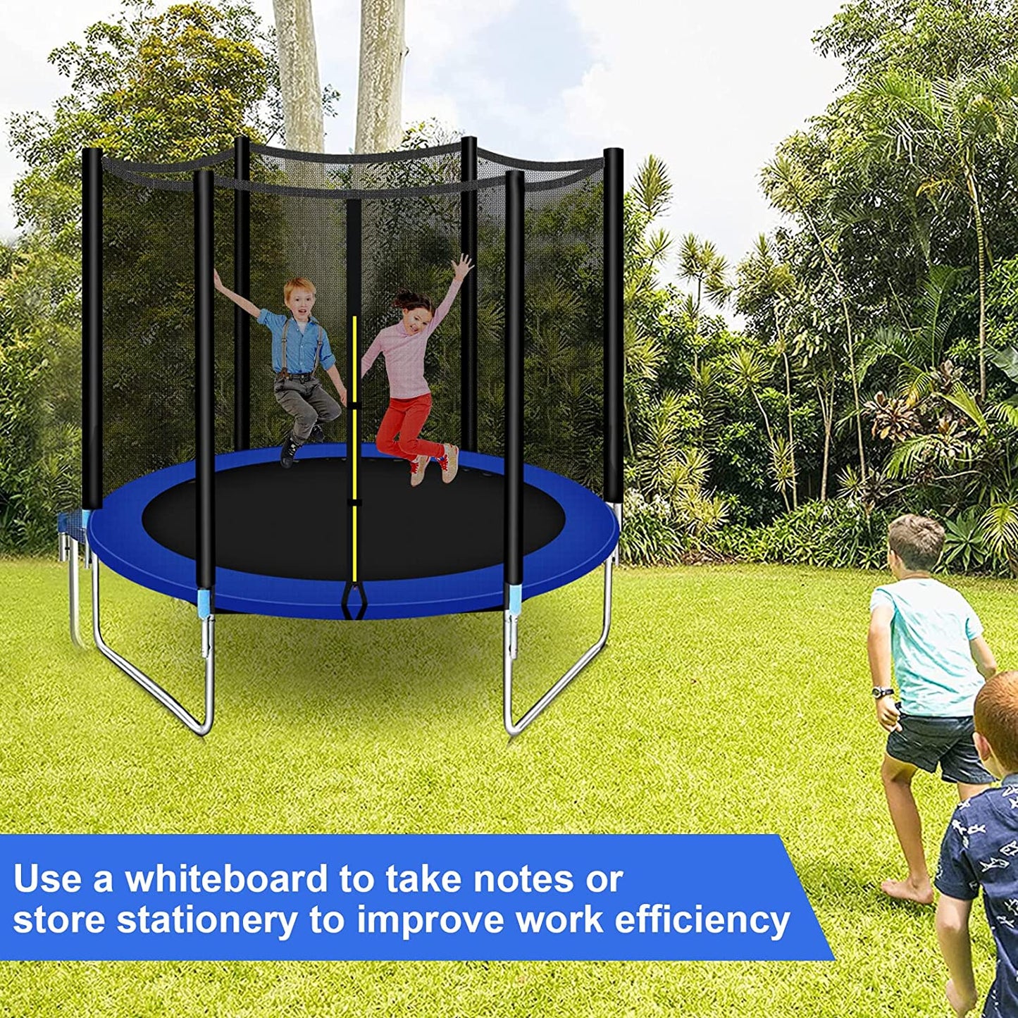 SKY-TOUCH Outdoor Trampoline for Kids Adult(6FT-14FT)