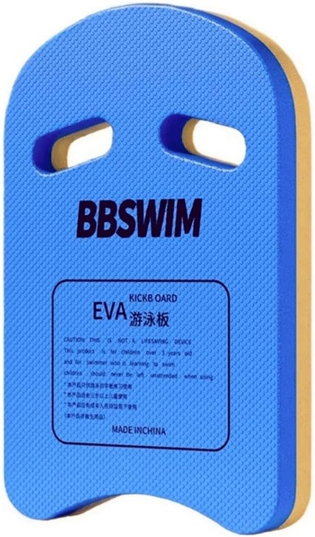 SKY-TOUCH Swimming Kickboard for Adults & Kids, Swimming Training Floaters, EVA Training Kick Board for Pool & Open Water, Durable & Lightweight(Blue&Yellow)
