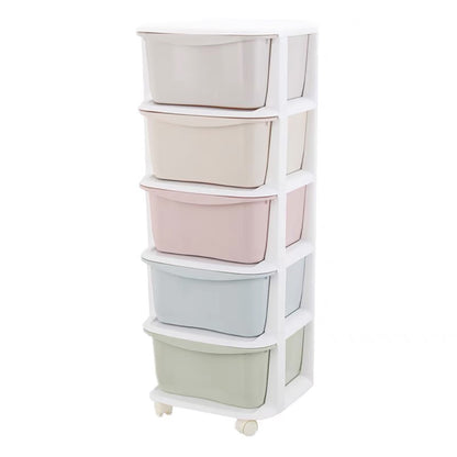 SKY-TOUCH Drawer Containers Storage 5 Layer Sundries Organizer,storage cabinet Drawer storage Dresser Organizer clothes Storage Rack,for Kitchen,Bedroom,Sitting room,Bathroom Storage Cabinet,Multi