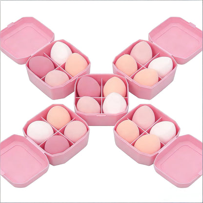SKY- TOUCH 20pcs Make up Sponge Set，Emulsion Free Foundation Make-up Applicator，Suitable for Powders, Creams, And Liquids Soft Makeup Egg