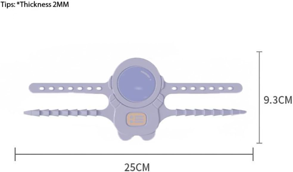 SKY-TOUCH 3PCS Silent Door Closer Cushion for Baby Rooms,Lock Buffer， Purple, Noise Reduction & Impact Protection, Soft Close for Quiet & Safe Doors