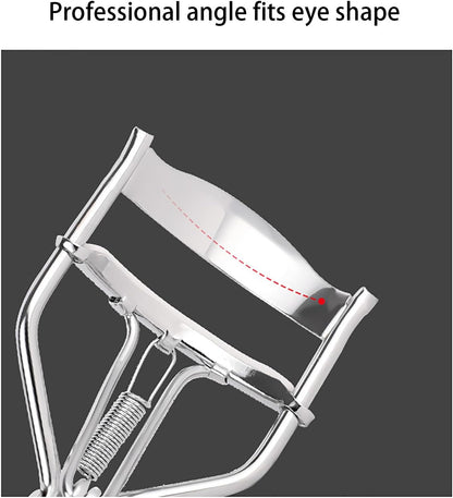 SKY- TOUCH Eyelash Curling Device, Portable Curling Controller, Equipped With Thick Circular Silicone Pad, Suitable for Precise Curling Control Of All Eye Shapes