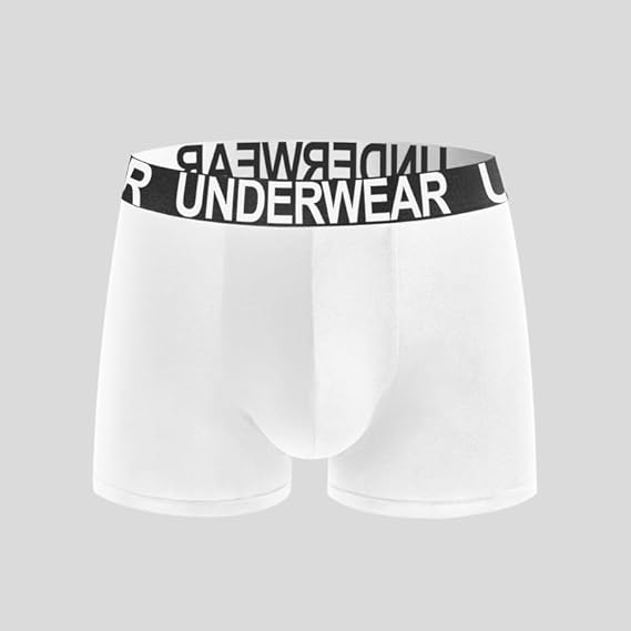 SKY-TOUCH 3pcs Men’s Boxer Briefs 2XL,Ultra Soft Breathable Cotton Stretch Underwear with 3D Support Pouch,Moisture Wicking Cool Dry No Ride Up Comfort Underpants Suitable for 90kg-100kg,35*26*0.1cm