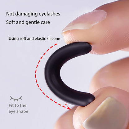 SKY- TOUCH Eyelash Curling Device, Portable Curling Controller, Equipped With Thick Circular Silicone Pad, Suitable for Precise Curling Control Of All Eye Shapes