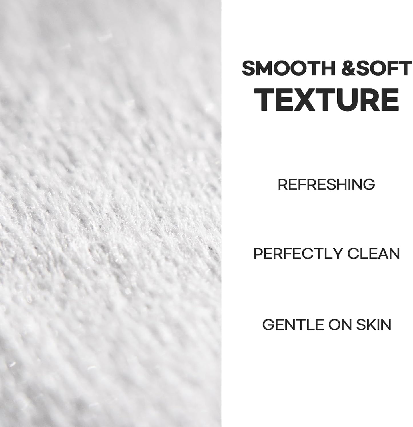 SKY-TOUCH Makeup remover wipes, gentle facial wipes, cleansing wipes, suitable for normal skin type, immediately remove cosmetics and impurities Alcohol Free, 60 Wipes（6 pack）