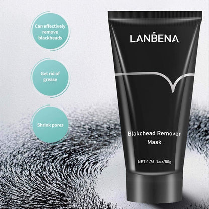 SKY-TOUCH Blackhead Removal Mask Peel Off Facial Black Mask, Purifying Bamboo Charcoal Nose Facial, Removes Blackheads Acne, Deep Pore Cleansing, Skin Brightening for All Skin Types of Men and Women