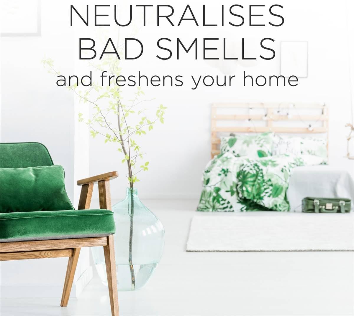 SKY-TOUCH Rose Blossom Air Freshener Spray 330ml - Long-Lasting Fragrance, Odor Neutralizer & Air Purifier for Home & Office