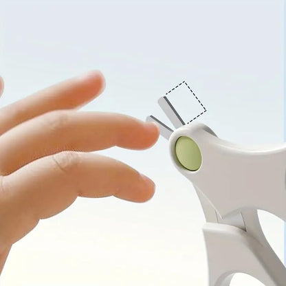 SKY-TOUCH Baby Nail Care Kit for & - Safe & Gentle Complete Set with Nail Clipper, Scissors, Cuticle Pusher & Nail File - Portable Newborn Grooming Tools (Pink/Green) - Baby Nail Trimmer Set, 12x10cm