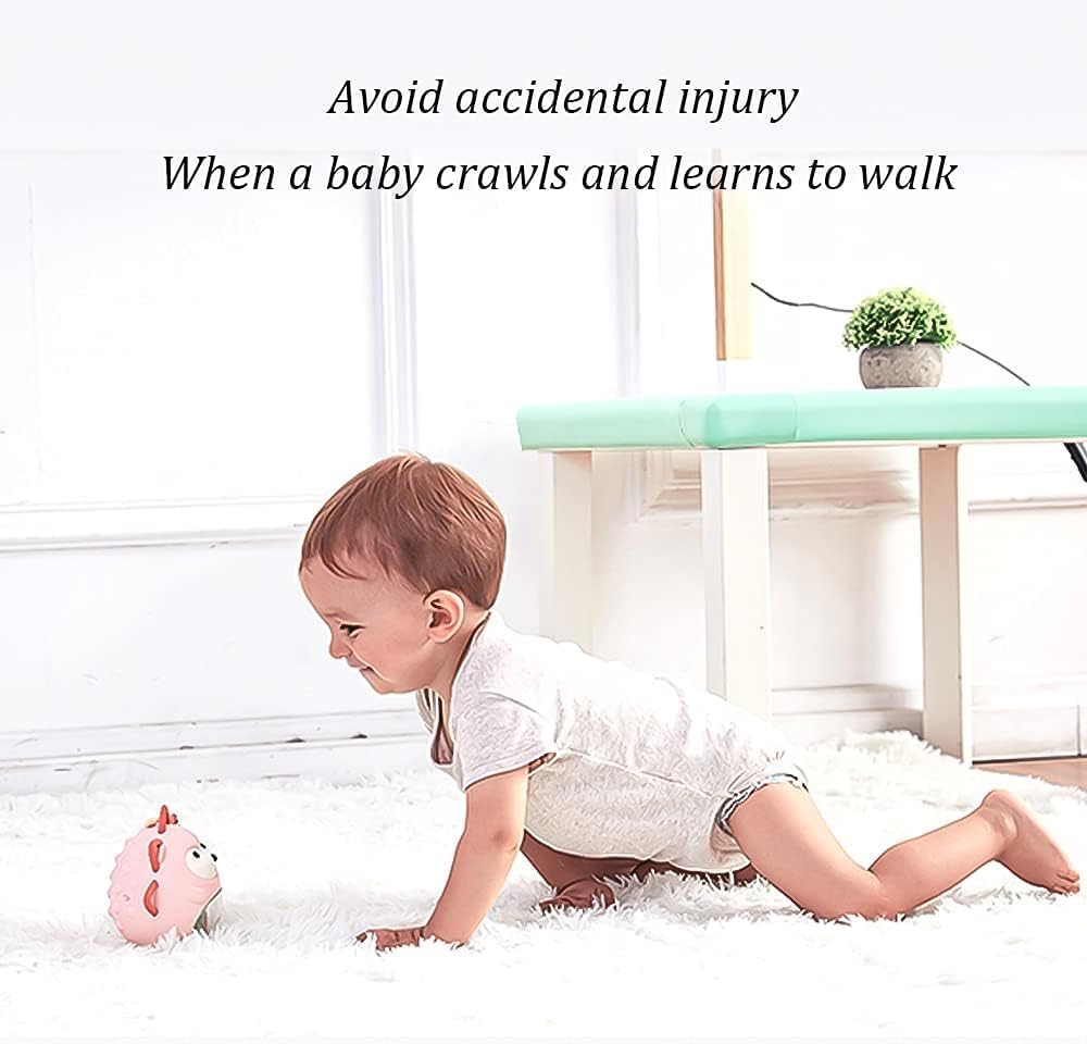 SKY-TOUCH Baby Safety Corner Guard – 4M Table Edge Corner Protector Strip + 8 PACK Baby Safety Corner Guard, for Furniture Edges & Corner Guard Cushion Set Child Protection Bumper Strip with Tape