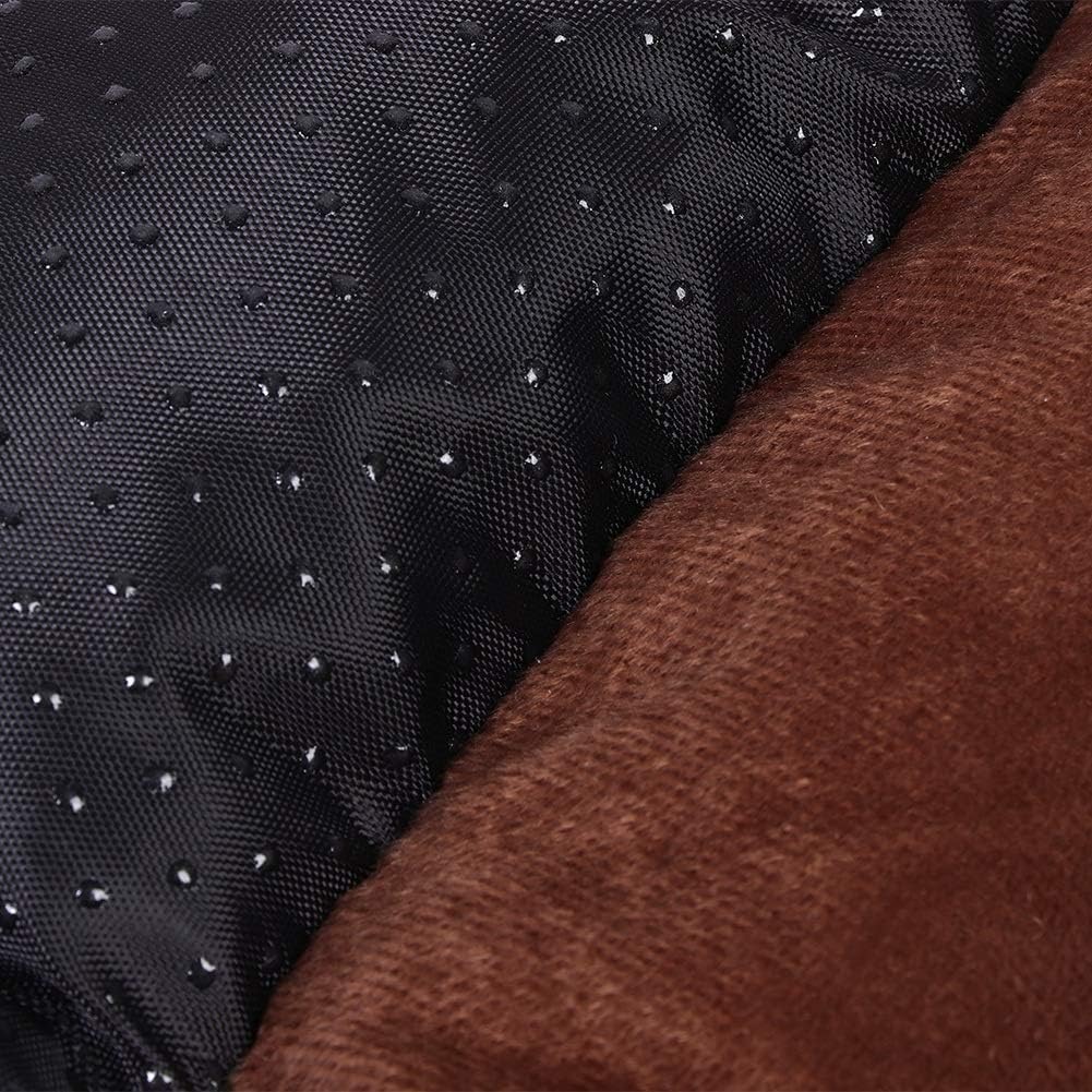 SKY-TOUCH Rectangle Dog Beds, Sleeping Pet Bed Washable with Anti-Slip Waterproof Bottom, Soft Cosy Mattress Cushion for Small, Medium, Large Pets, 80x60x15CM