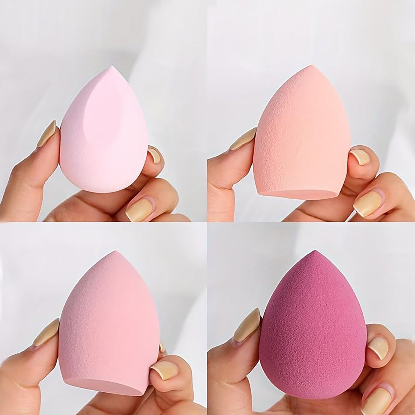SKY- TOUCH 20pcs Make up Sponge Set，Emulsion Free Foundation Make-up Applicator，Suitable for Powders, Creams, And Liquids Soft Makeup Egg