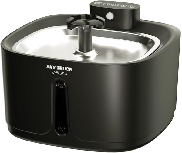 SKY-TOUCH Intelligent Induction Cat Water Fountain｜3.2L Cordless Water ...