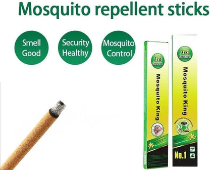 SKY-TOUCH 30Pcs Mosquito Repellent Incense Sticks : Natural Effective Repellent DEET Free for Indoors Home Office Outdoor Backyard Travel Camping Barbecue