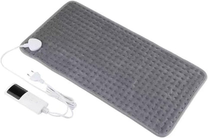 SKY-TOUCH Heating pad, Electric Heat Pad with Automatic Switch-Off and 9 Temperature (35°-75°) Heating pad for Back Neck Shoulder Belly Heating Technology - Machine Washable,30 * 60cm,Grey