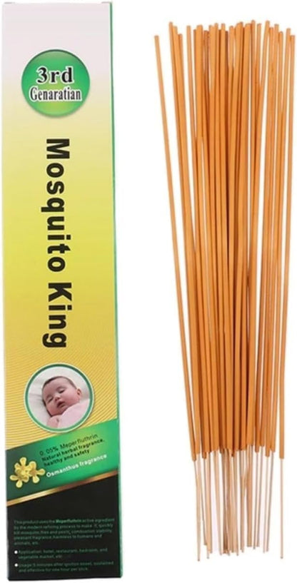 SKY-TOUCH 30Pcs Mosquito Repellent Incense Sticks : Natural Effective Repellent DEET Free for Indoors Home Office Outdoor Backyard Travel Camping Barbecue