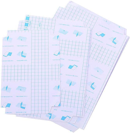 SKY-TOUCH Self-Adhesive Book Cover Film - A4/16K/25K Size(15 Pcs- 3 Different Sizes -5 Each) Eco-Friendly, Waterproof, Scratch-Resistant, DurableClean Easy