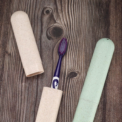 SKY-TOUCH 4PCS Travel Toothbrush Cases, Travel Toothbrush Cover Portable Replacement Toothbrush Holder for Hiking Camping Business Trip, 20x3cm