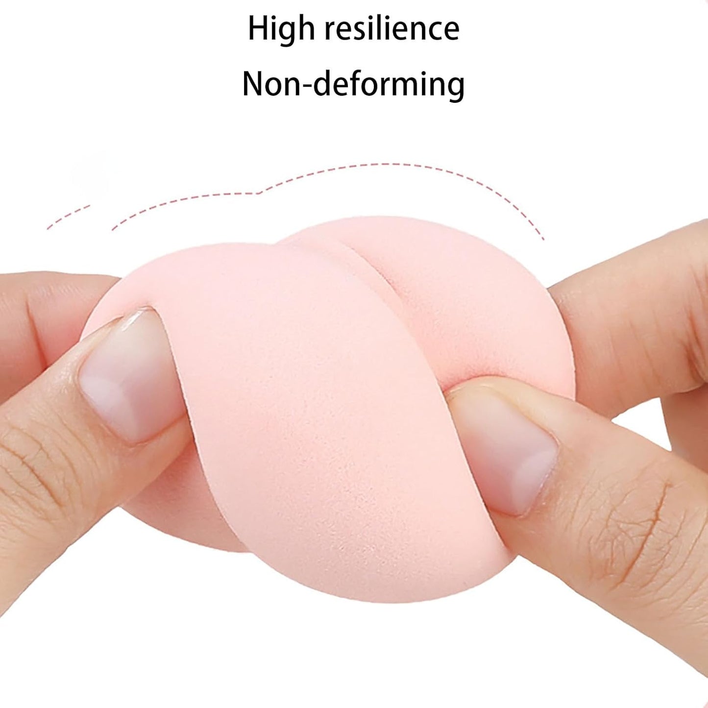 SKY- TOUCH 20pcs Make up Sponge Set，Emulsion Free Foundation Make-up Applicator，Suitable for Powders, Creams, And Liquids Soft Makeup Egg