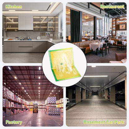 SKY-TOUCH 15pcs Mouse Glue Traps – Strong Adhesive Rodent Catcher, Powerful and Effective Mouse Sticky Boards for Home and Office Pest Control