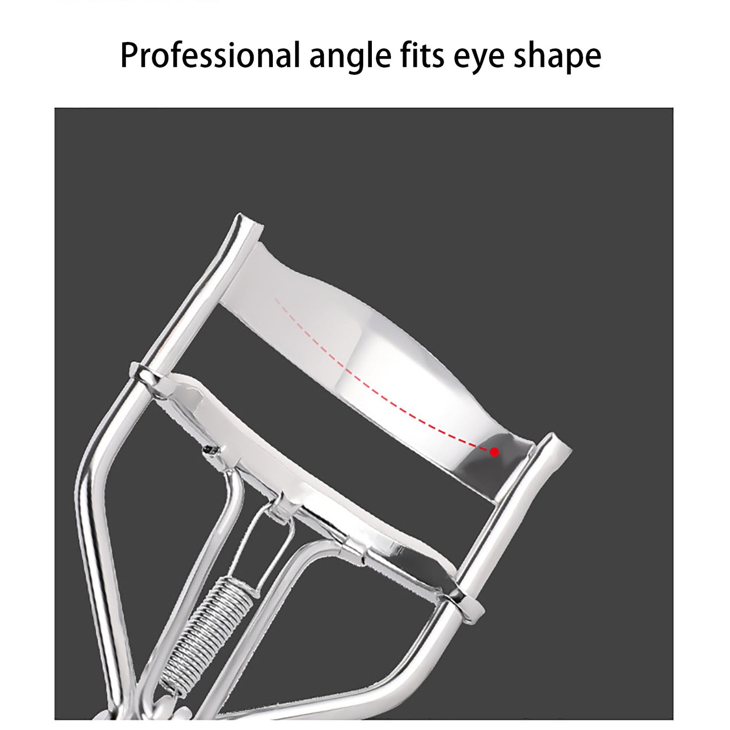 SKY- TOUCH Eyelash Curling Device, Portable Curling Controller, Equipped With Thick Circular Silicone Pad, Suitable for Precise Curling Control Of All Eye Shapes