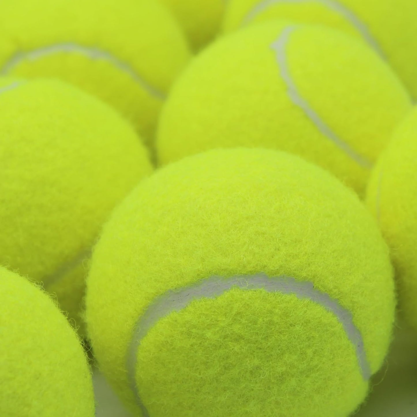 SKY-TOUCH Tennis Balls : 135cm High Bounce Practice Balls in Sealed Tub, 64mm Durable Design for Beginners Training, Casual Matches & Small Dog Play, Easy-Carry Container for Transport