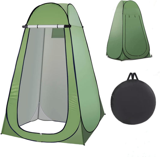 SKY-TOUCH Outdoor Changing Clothes Tent, Pop Up Shower Tent, Portable Folding Toilet Tent with Carry Bag, Beach Dressing Changing Room, Outdoor Tent Suitable for Shower/Toilet/Camping/Beach