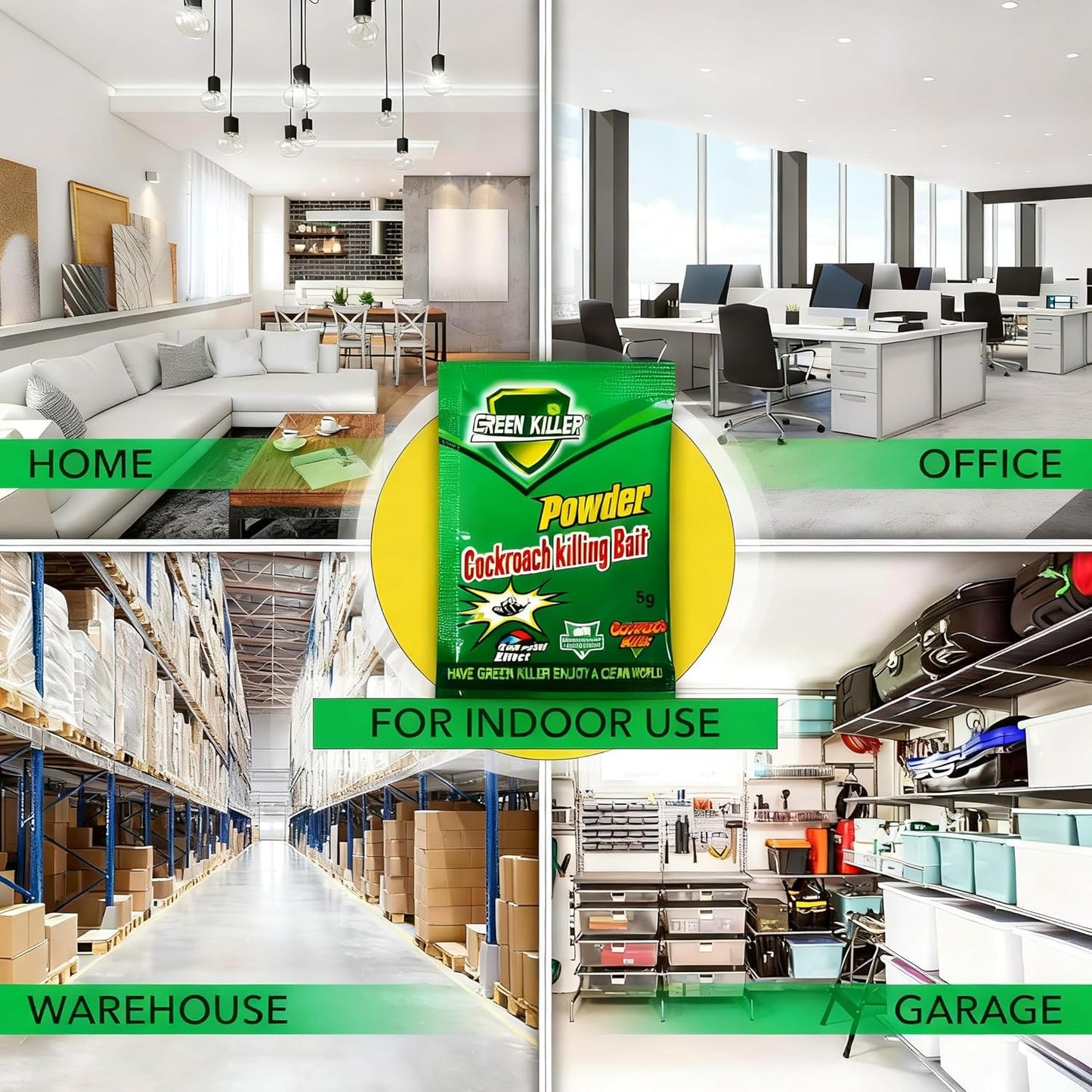 25pcs Cockroach physical sticky board