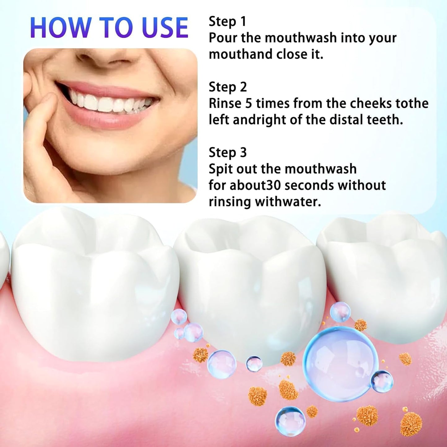 SKY-TOUCH 20-Count Travel Mouthwash, 10ml x 20 Individually Wrapped - Fresh Mint, Portable & Convenient - Freshens Breath, Cleans Teeth, Prevents Bad Breath, No Alcohol