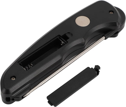 SKY-TOUCH Digital Meat Thermometer, Instant Read Waterproof Food Thermometer, Foldable Long Probe Food Cooking Thermometer with °F/°C for Kitchen, Cooking, Grill, Candy