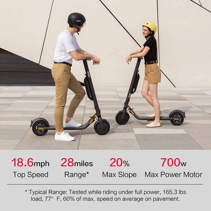 Segways Ninebot E45 Electric Scooter, Dark Grey