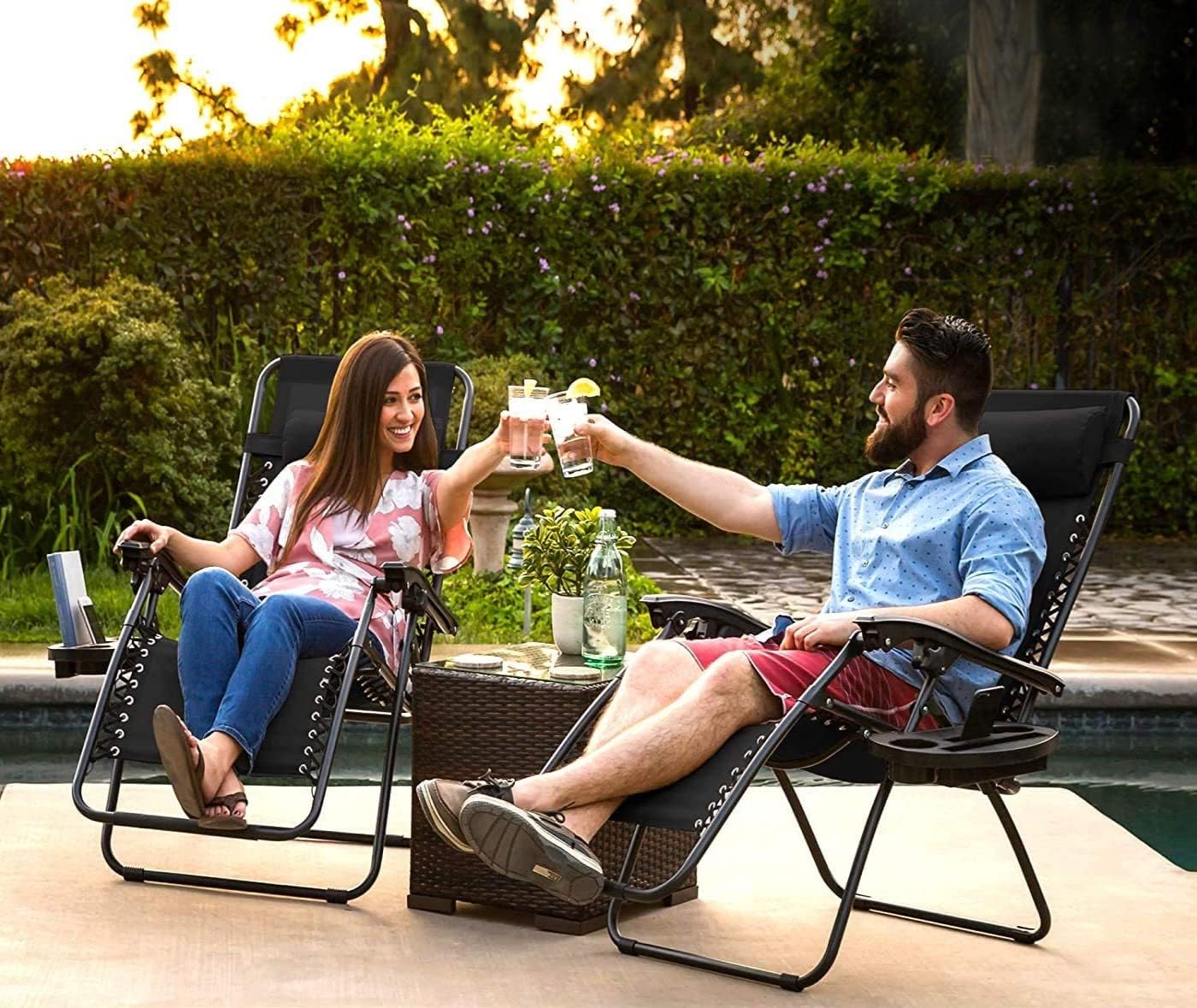 Folding on sale poolside seat