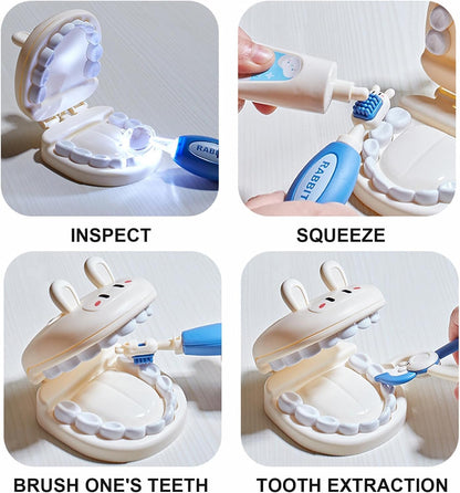SKY-TOUCH Doctor Kit for Toddlers,Simulation Medical Suitcase Toy Set, Simulation Suitcase Toy with Realistic Tools,Children Role Play Doctor, Multifunctional Medical Tool.