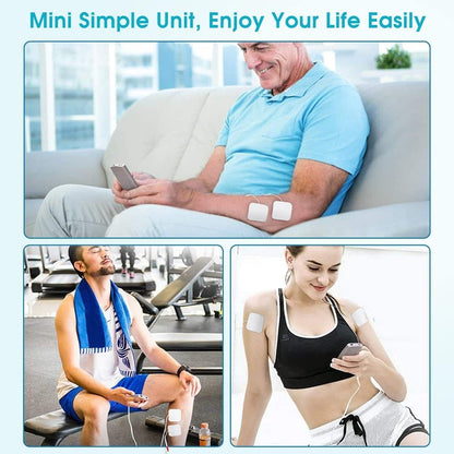 SKY-TOUCH 24 Modes Rechargeable Pulse Therapy Massager – Pain Relief & Muscle Relaxation, Includes Electrodes & Accessories