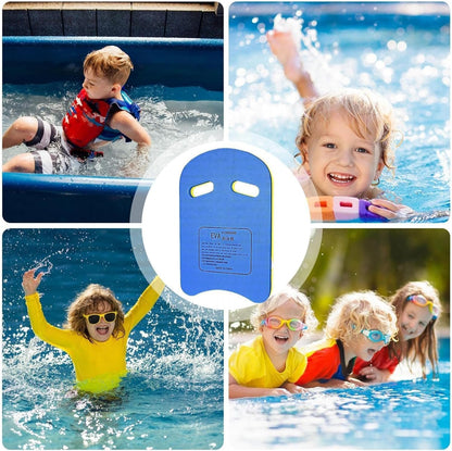 SKY-TOUCH Swimming Kickboard for Adults & Kids, Swimming Training Floaters, EVA Training Kick Board for Pool & Open Water, Durable & Lightweight(Blue&Yellow)