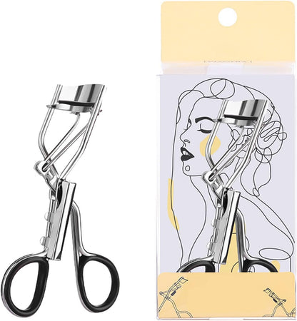 SKY- TOUCH Eyelash Curling Device, Portable Curling Controller, Equipped With Thick Circular Silicone Pad, Suitable for Precise Curling Control Of All Eye Shapes