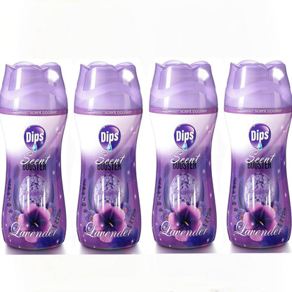 SKY-TOUCH 4 Bottles（1.04KG） Lavender Scent Laundry Booster Beads, Premium Fragrance for Fresh & Soft Clothes, Long-Lasting Scent, Easy Dissolve, No Residue