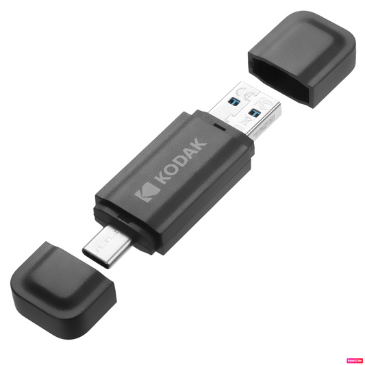 K143D 32GB/64GB USB 3.2 Type-C Dual Interface Flash Drive – Metal Portable USB Memory Stick, High-Speed U Disk, USB3.2 Data Storage for Laptop, PC, Mac, Android, File Transfer & Backup