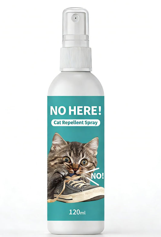 SKY-TOUCH Cat Repellent Spray Anti-Scratch Spray for Cats Suitable for Indoor And Outdoor Use for Furniture Sofas Carpets And Curtains Safe And Natural Formula 120ML