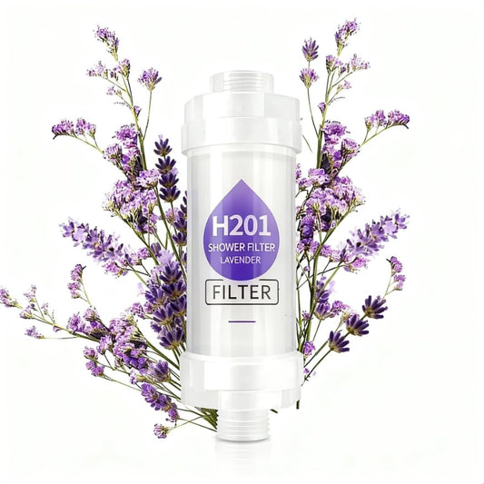 SKY-TOUCH Bathroom Shower Filter - Chlorine & Rust Removal, Hair Loss Prevention, Skin Hydration, Relaxing Aromatherapy Easy Installation