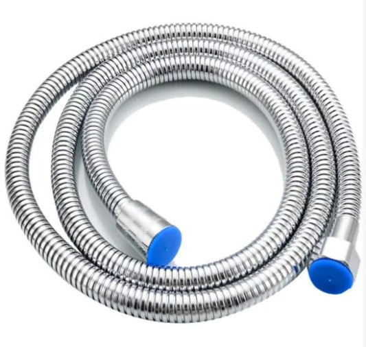 SKY-TOUCH 1.2M Stainless Steel Water Pipe, Durable Anti-Corrosion Flexible Hose with Copper Nut, Anti-Leakage and Pressure Resistant, Easy Installation